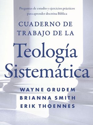 cover image of Cuaderno de trabajo de la Teología sistemática